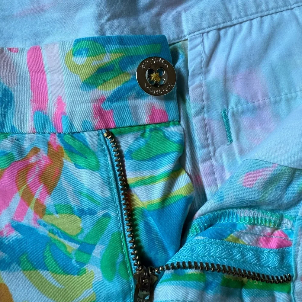 LILLY PULITZER Callahan Shorts 5” Inseam Tropical Resort‎  Travel Colorful 6